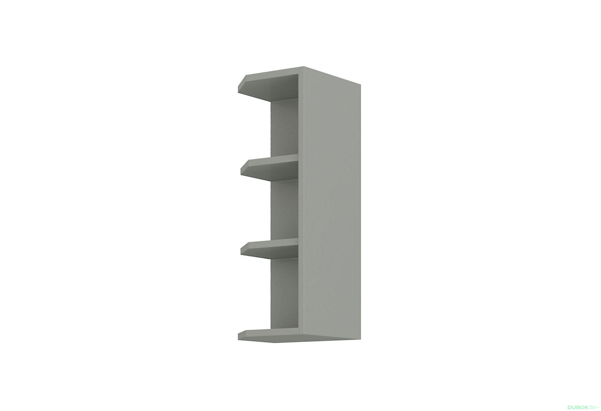 Obrázek 4997 - Kuchyňská sestava 2.6x2.7 m Grey šedý platinový / šedý lesk