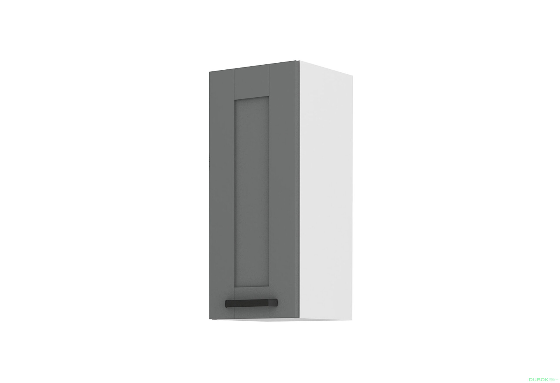 Obrázek 4564 - Kuchyňská sestava 1.2+2.4 m Luna bílý / dust grey