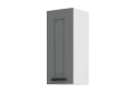 Obrázek 4564 - Kuchyňská sestava 1.2+2.4 m Luna bílý / dust grey