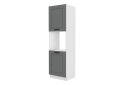 Obrázek 4568 - Kuchyňská sestava 1.2+2.4 m Luna bílý / dust grey