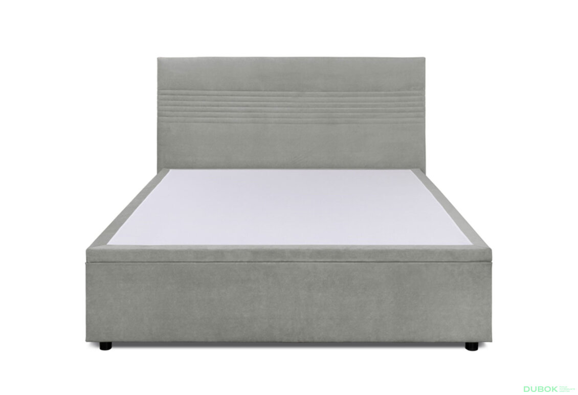 Obrázek 4 - Postel Fro Line 160x200 s roštem, úložným prostorem Mono 246, šedá