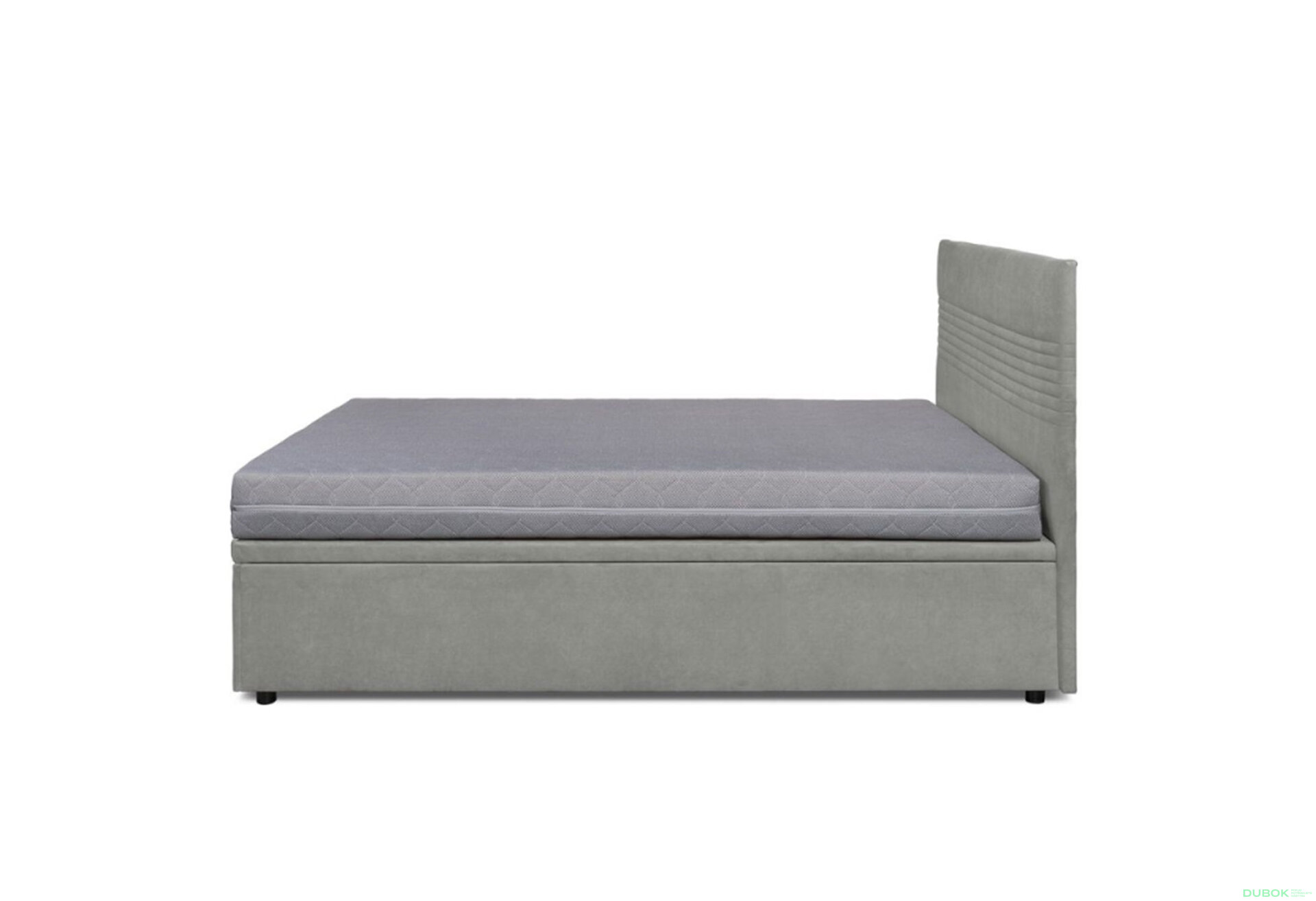 Obrázek 12 - Postel Fro Line 160x200 s roštem, úložným prostorem Mono 246, šedá