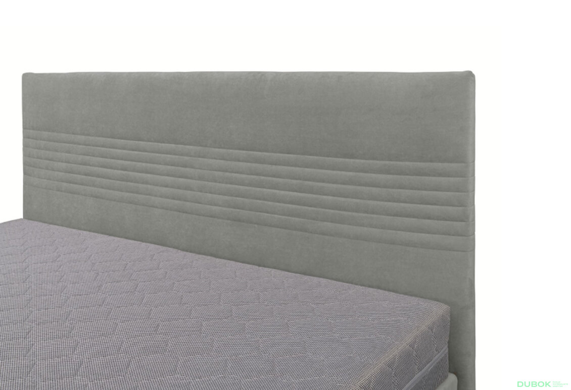 Obrázek 13 - Postel Fro Line 160x200 s roštem, úložným prostorem Mono 246, šedá