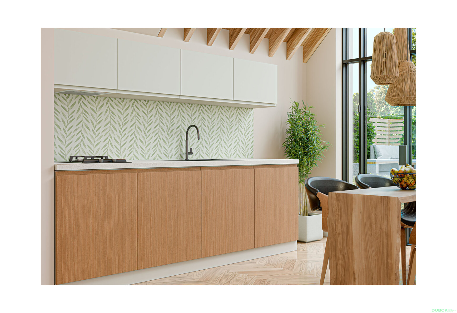 Obrázek 3 - Modulární kuchyně WoodLine Luxe