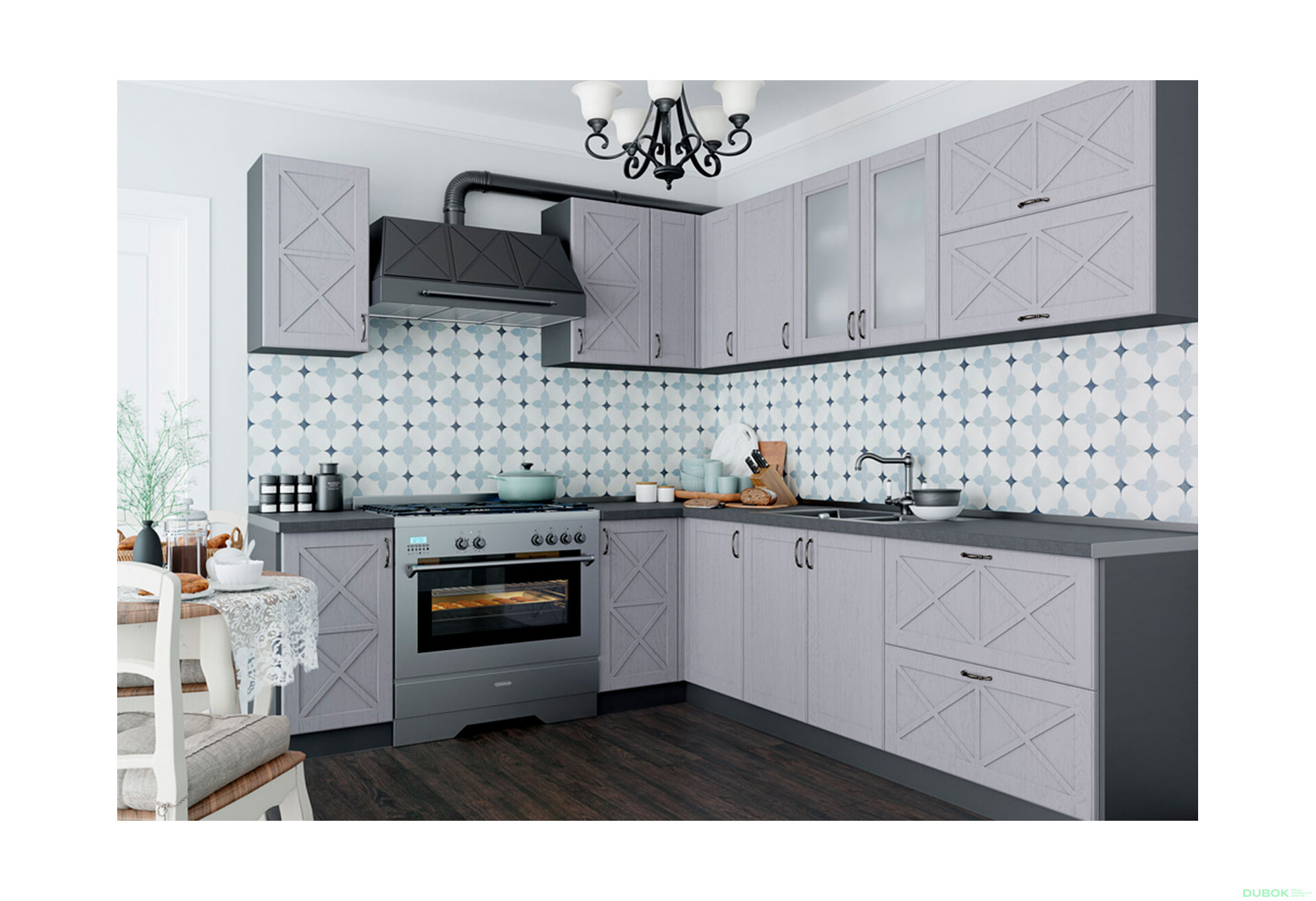 Obrázek 1 - Modulární kuchyně Parma Decor Lux