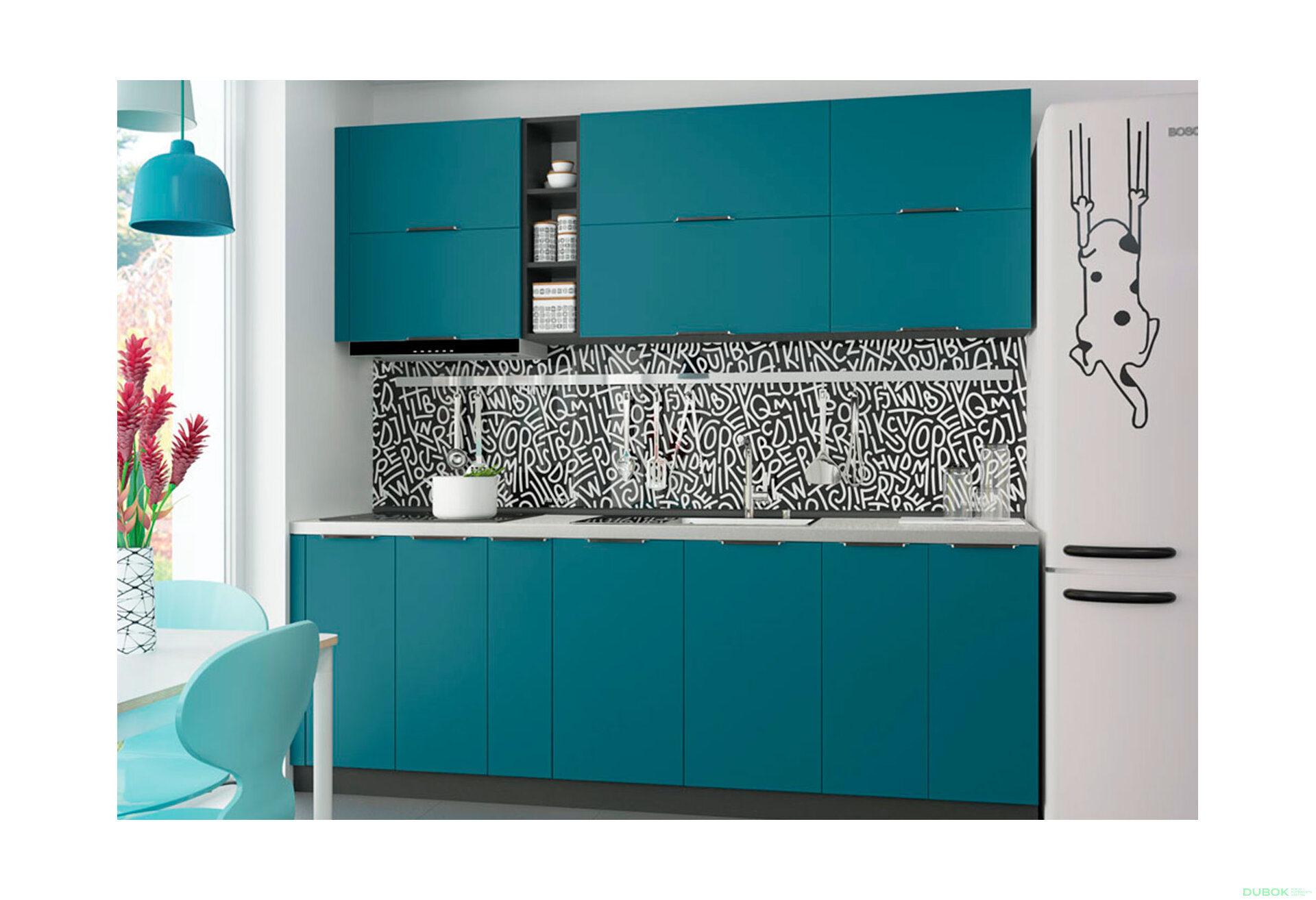 Obrázek 4 - Modulární kuchyně Flat