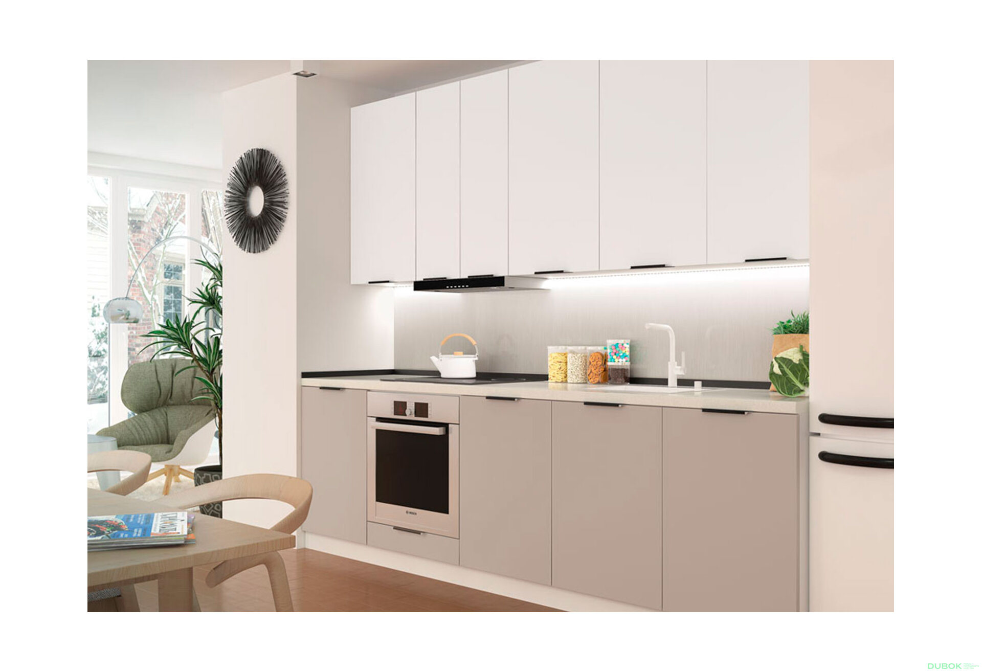 Obrázek 6 - Modulární kuchyně Flat