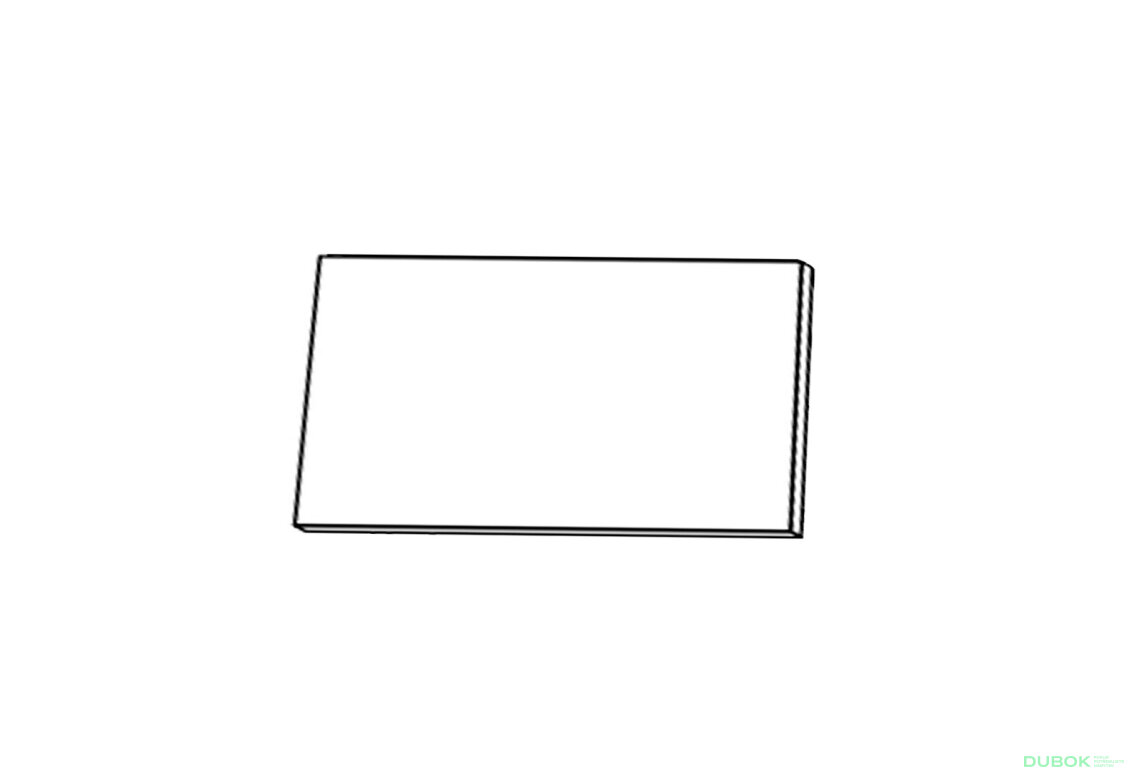 Fasáda 40V 1dveřové Plynový zvedák 450mm Leo