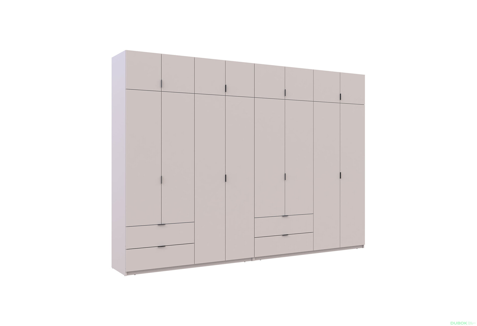Obrázek 3 - Skříň Lukas 4+4 DT 340 kašmír