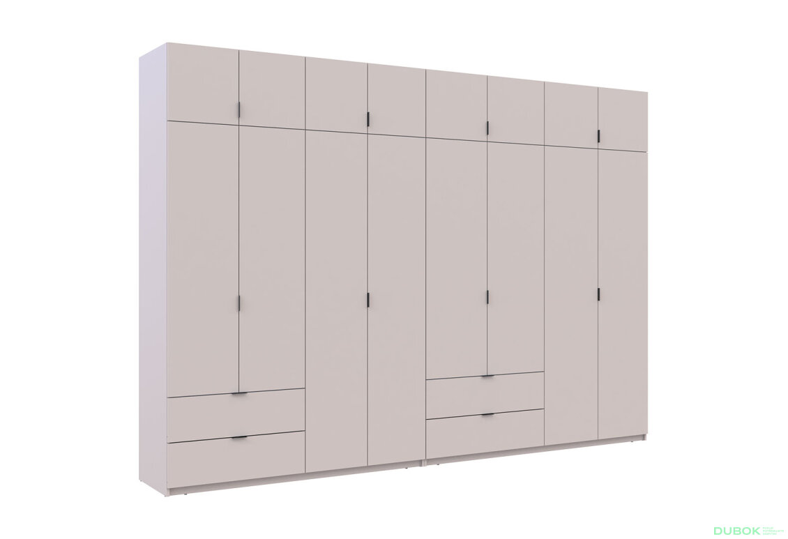 Obrázek 3 - Skříň Lukas 4+4 DT 340 kašmír