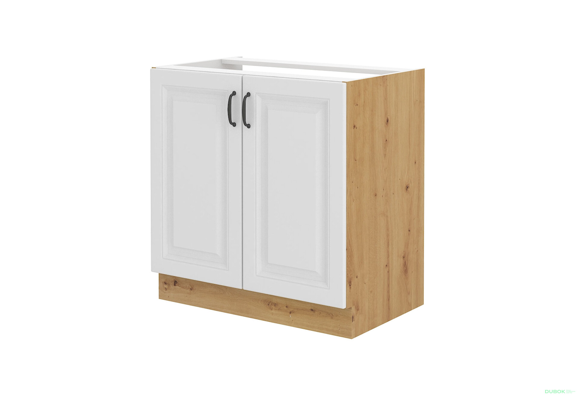 Obrázek 4222 - Kuchyňská sestava 2.4 m + skříně Stilo dub artisan / bílý