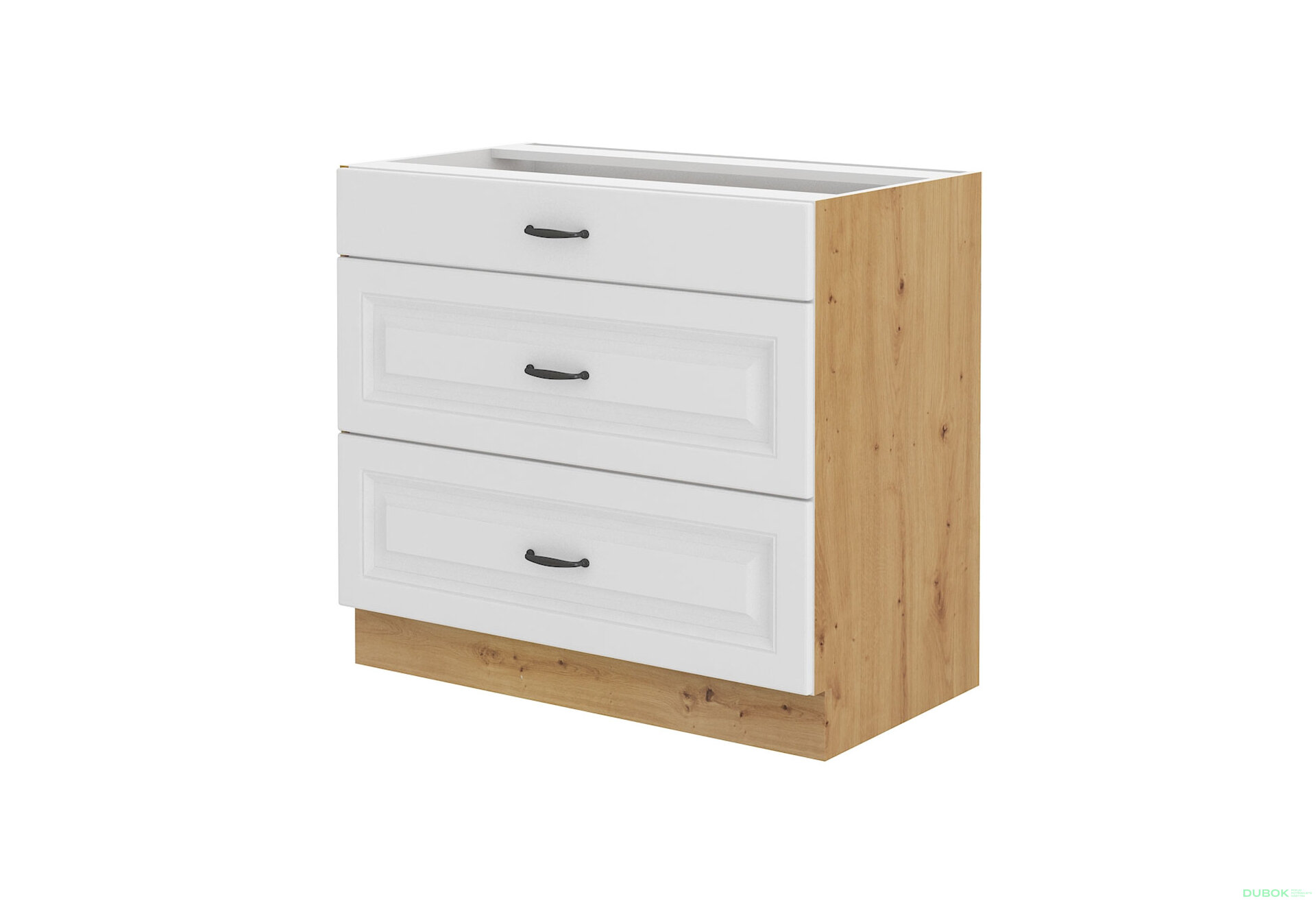 Obrázek 1 - 80 D 3S BB premium box Stilo dub artisan / bílý