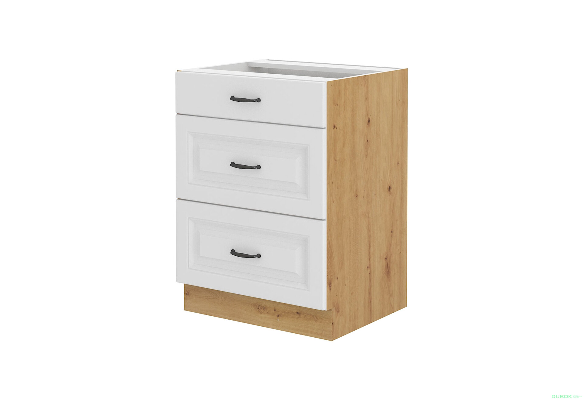 Obrázek 4227 - Kuchyňská sestava 2.6 m Stilo dub artisan / bílý
