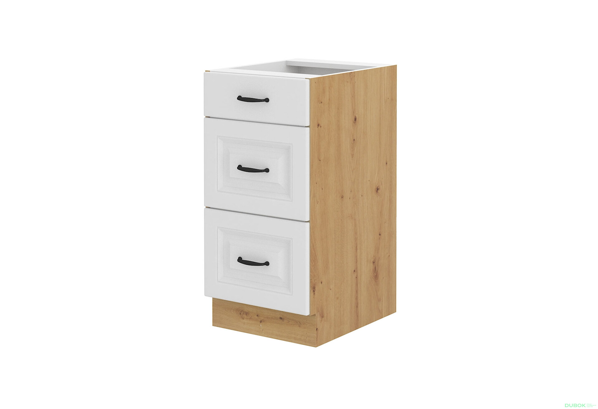 Obrázek 1 - 40 D 3S BB premium box Stilo dub artisan / bílý