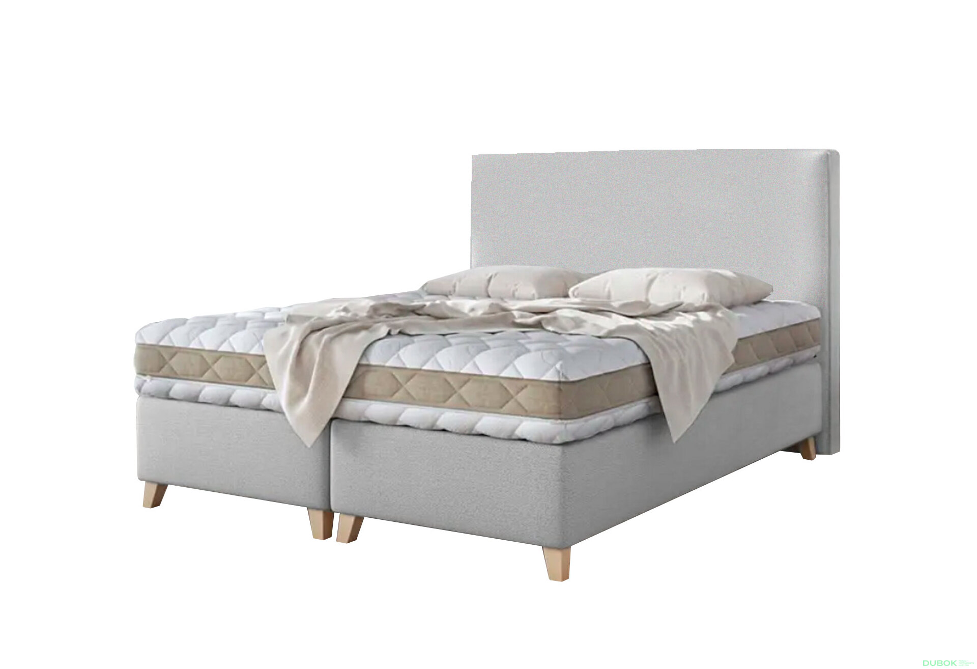 Obrázek 1 - Postel Dino 180x200 Castel 80 Davis E10 Buk s roštem, úložným prostorem