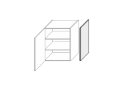 Obrázek 1 - Kuchyňské panely Leo Boční panel horní 720mm
