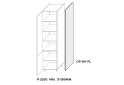 Obrázek 3 - Kuchyňské panely Leo Boční panel skříňky 2320 mm