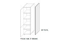 Obrázek 2 - Kuchyňské panely Boční panel skříň 2140 mm