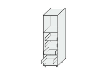 Obrázek Korpus Penál 60PZ pro Zásoby 2140mm