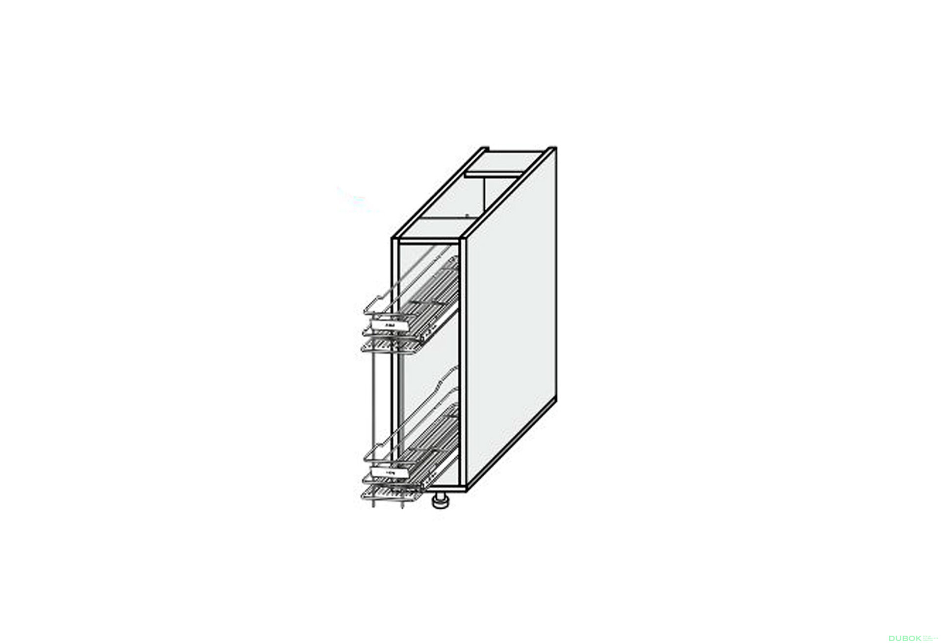 Obrázek 1 - Korpus 20N Cargo 820 mm
