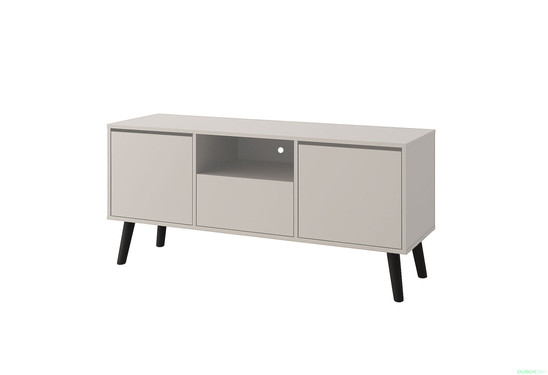Obrázek 1 - TV stolek 2D1S Borg kašmír (P)