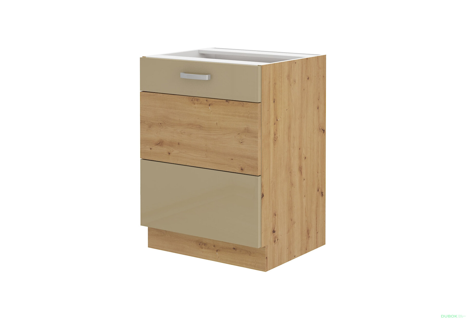 Obrázek 5450 - Kuchyňská sestava 1.2+2.4 m Artisan / cappuccino lesk