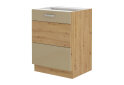Obrázek 5450 - Kuchyňská sestava 1.2+2.4 m Artisan / cappuccino lesk