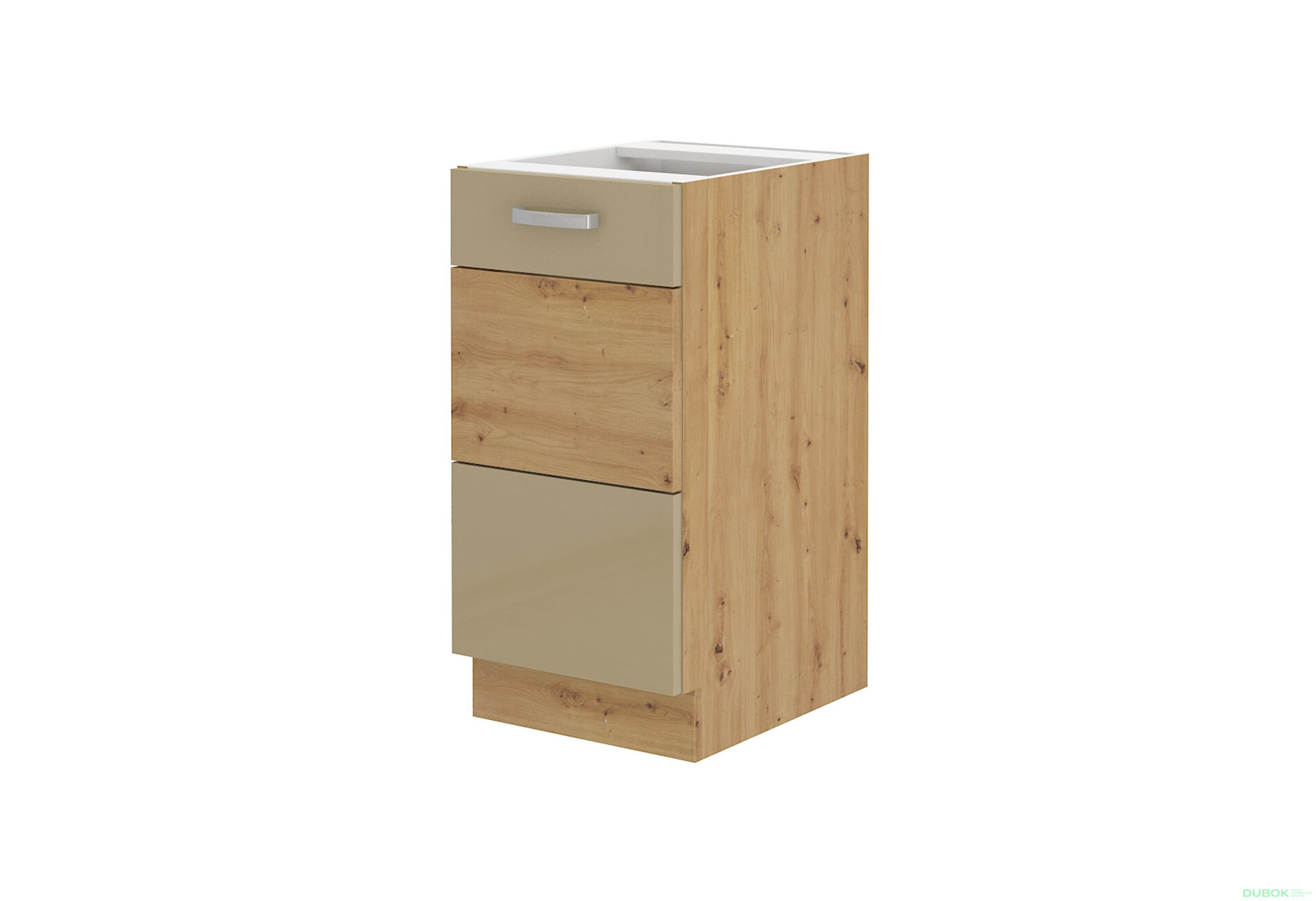 Obrázek 5451 - Kuchyňská sestava 1.2+2.4 m Artisan / cappuccino lesk