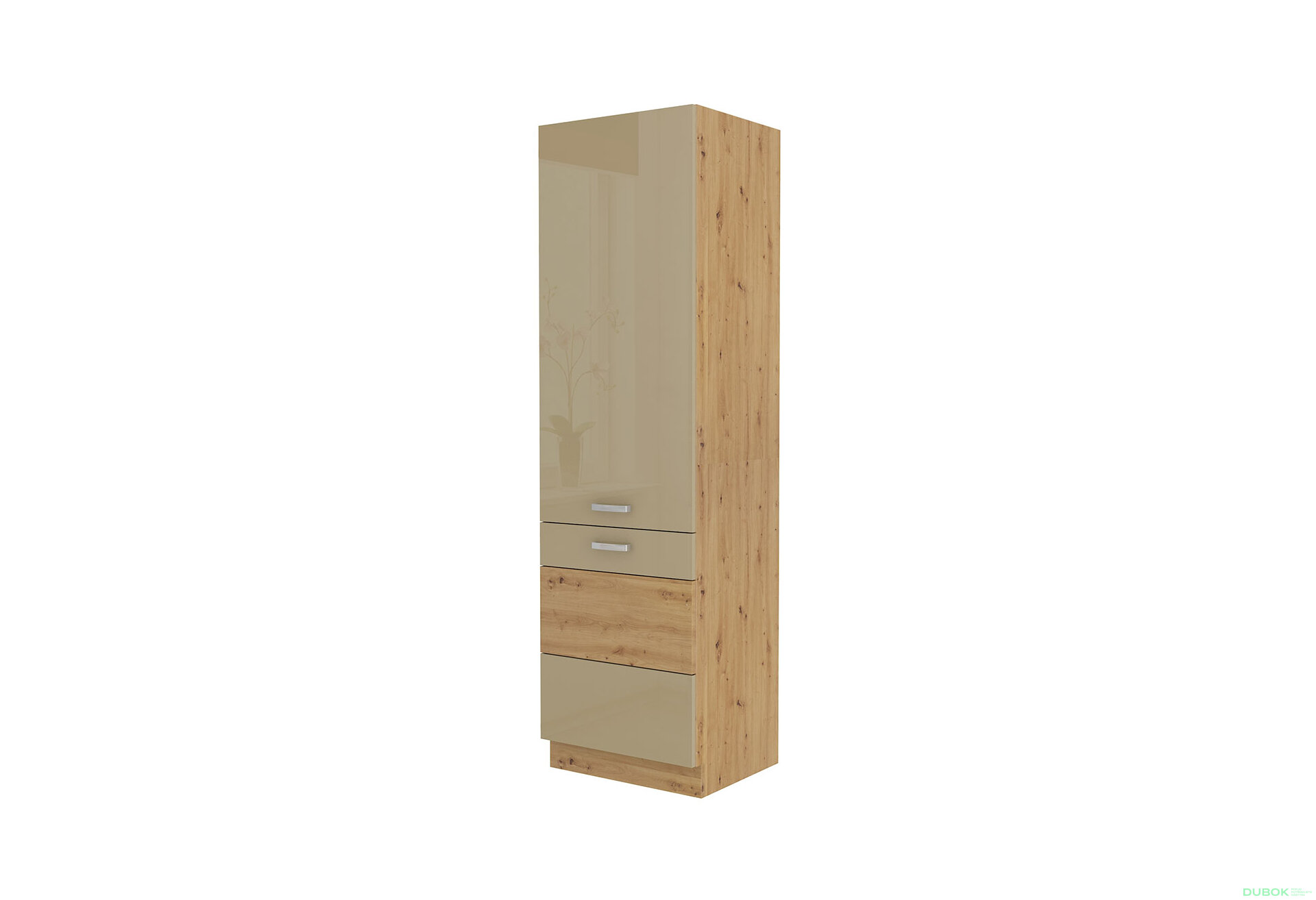 Obrázek 5453 - Kuchyňská sestava 1.2+2.4 m Artisan / cappuccino lesk