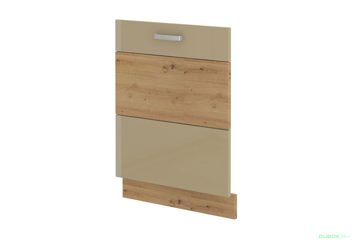 ZM 713x596 dvířka Artisan / cappuccino lesk
