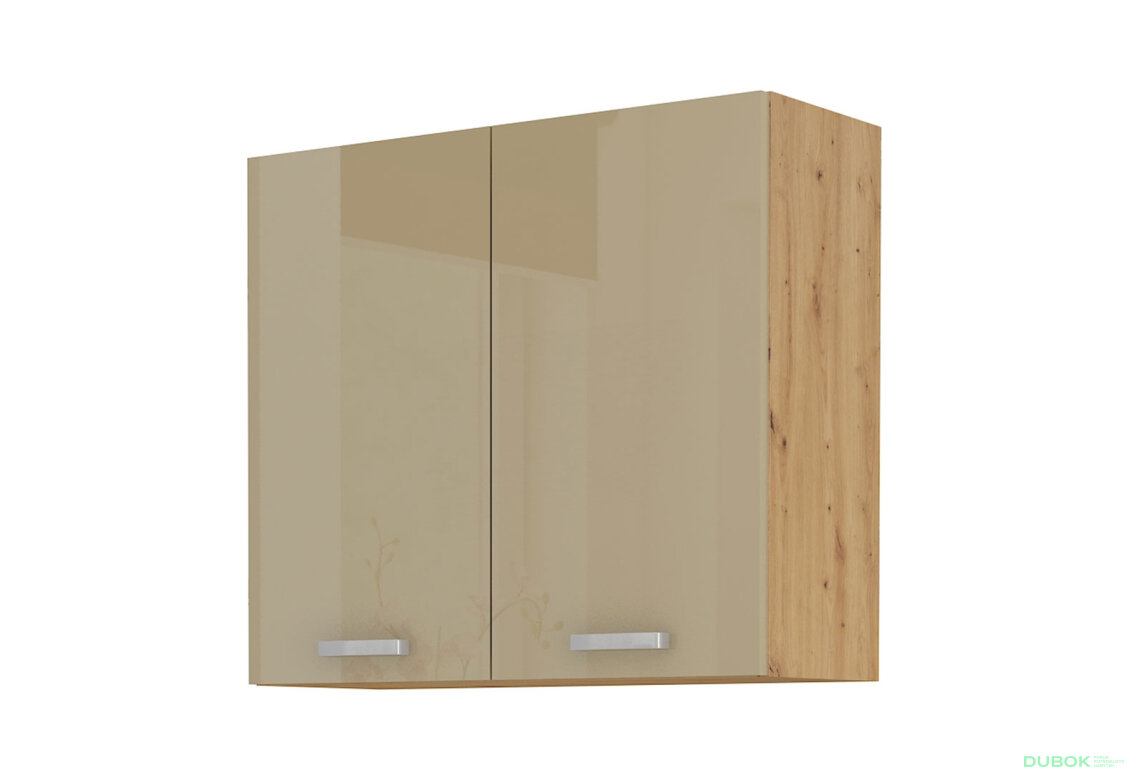 Obrázek 5459 - Kuchyňská sestava 2.6 m Artisan / cappuccino lesk