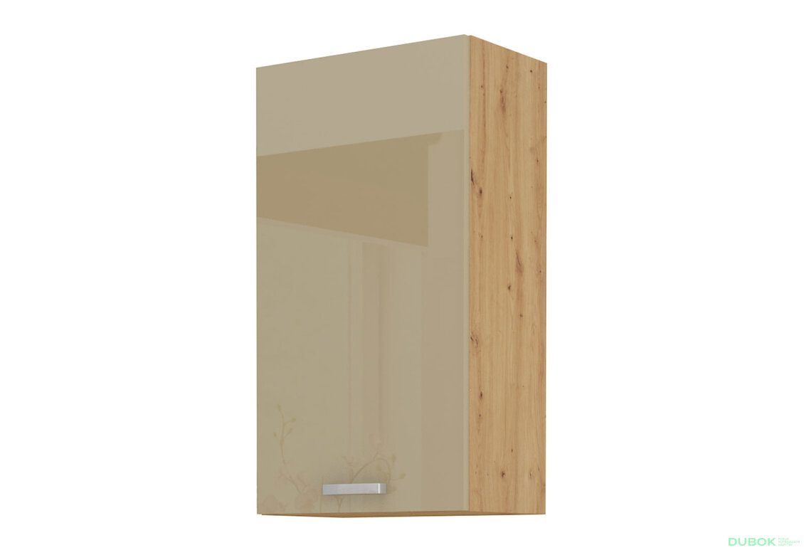 Obrázek 5465 - Kuchyňská sestava 2.75x1.5 m Artisan / cappuccino lesk