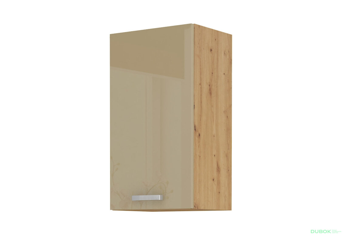 Obrázek 5466 - Kuchyňská sestava 2.85x1.7 m Artisan / cappuccino lesk