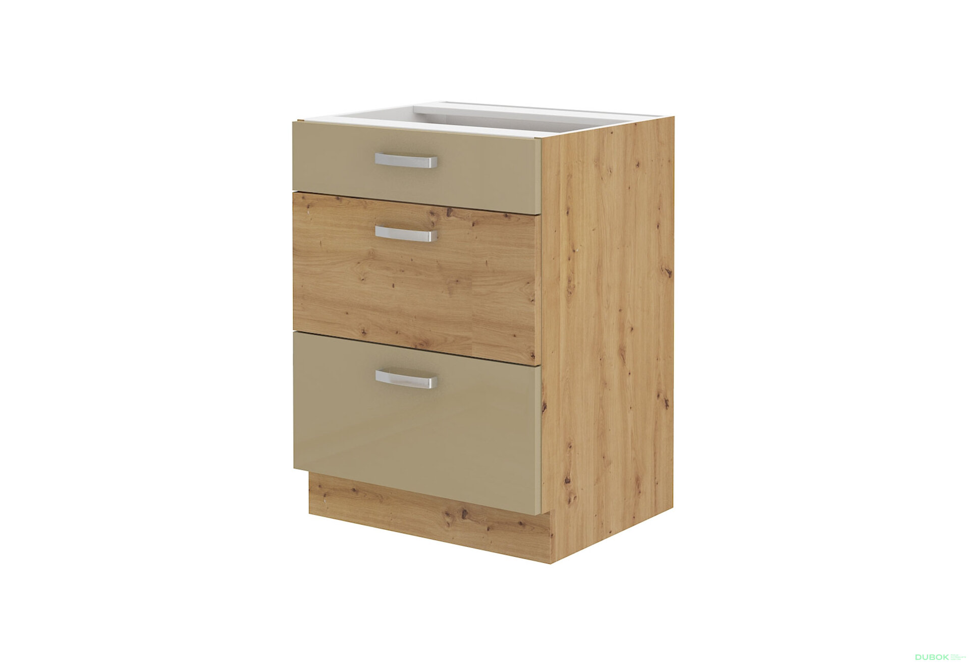 Obrázek 5471 - Kuchyňská sestava 2.75x1.5 m Artisan / cappuccino lesk
