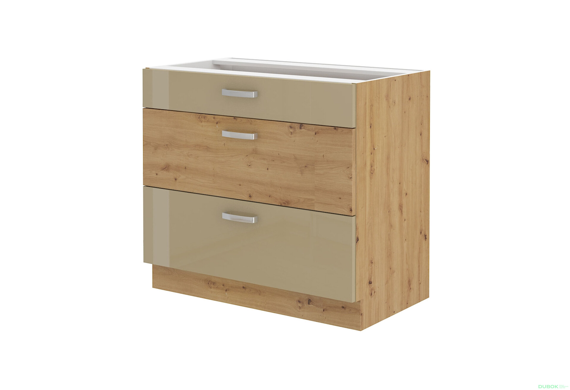 Obrázek 5472 - Kuchyňská sestava 1.2+2.4 m Artisan / cappuccino lesk