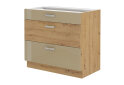 Obrázek 5472 - Kuchyňská sestava 1.2+2.4 m Artisan / cappuccino lesk