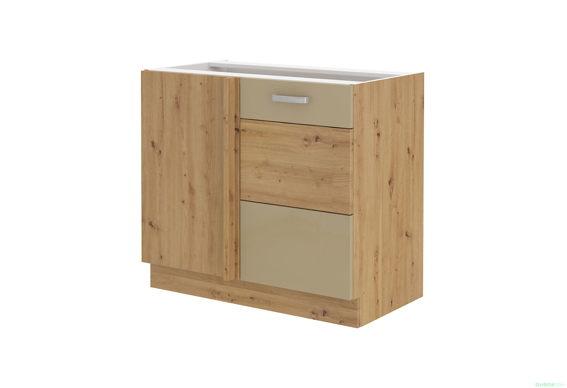 Obrázek 5481 - Kuchyňská sestava 2.85x1.7 m Artisan / cappuccino lesk