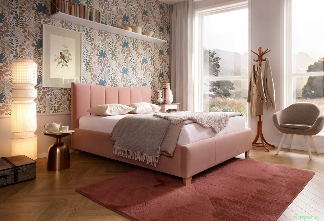 Obrázek 2 - Postel Ariel 160x200 Matt Velvet 61 Davis B10 Olcha
