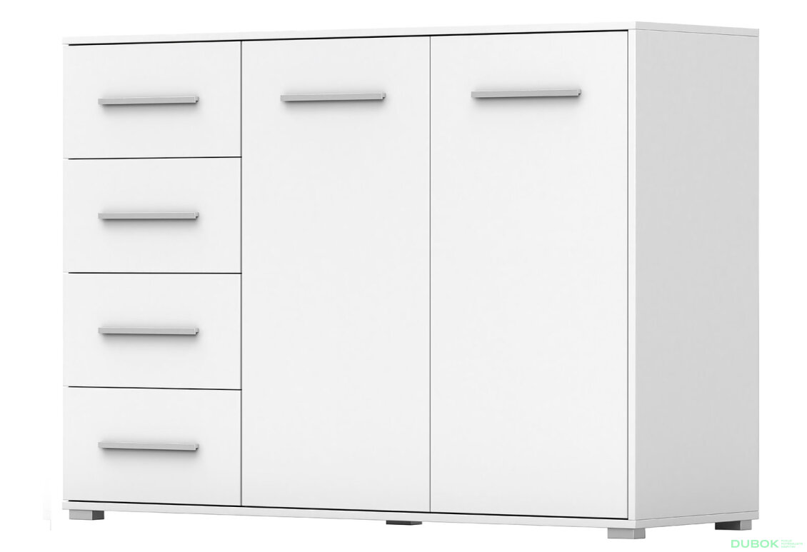 Komoda Frida 01 135 2D4S bílá