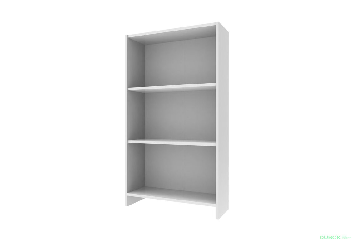 Regál malý bílá 61x22x113
