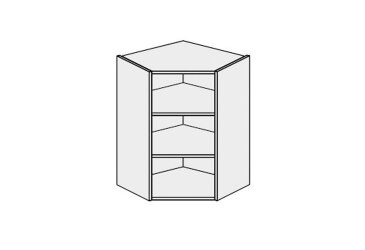 Obrázek Korpus RohV 45° 1dveřová 650x650 720mm