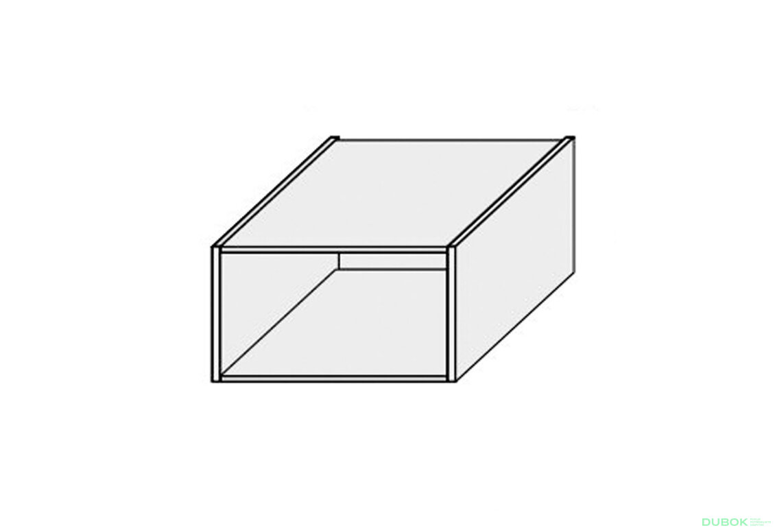 Korpus 40V 1dv Antresol Plynový zvedák 360mm