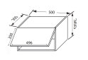 Obrázek 2 - Vrchní 50V/360 1dveřový plynový zvedák Leo
