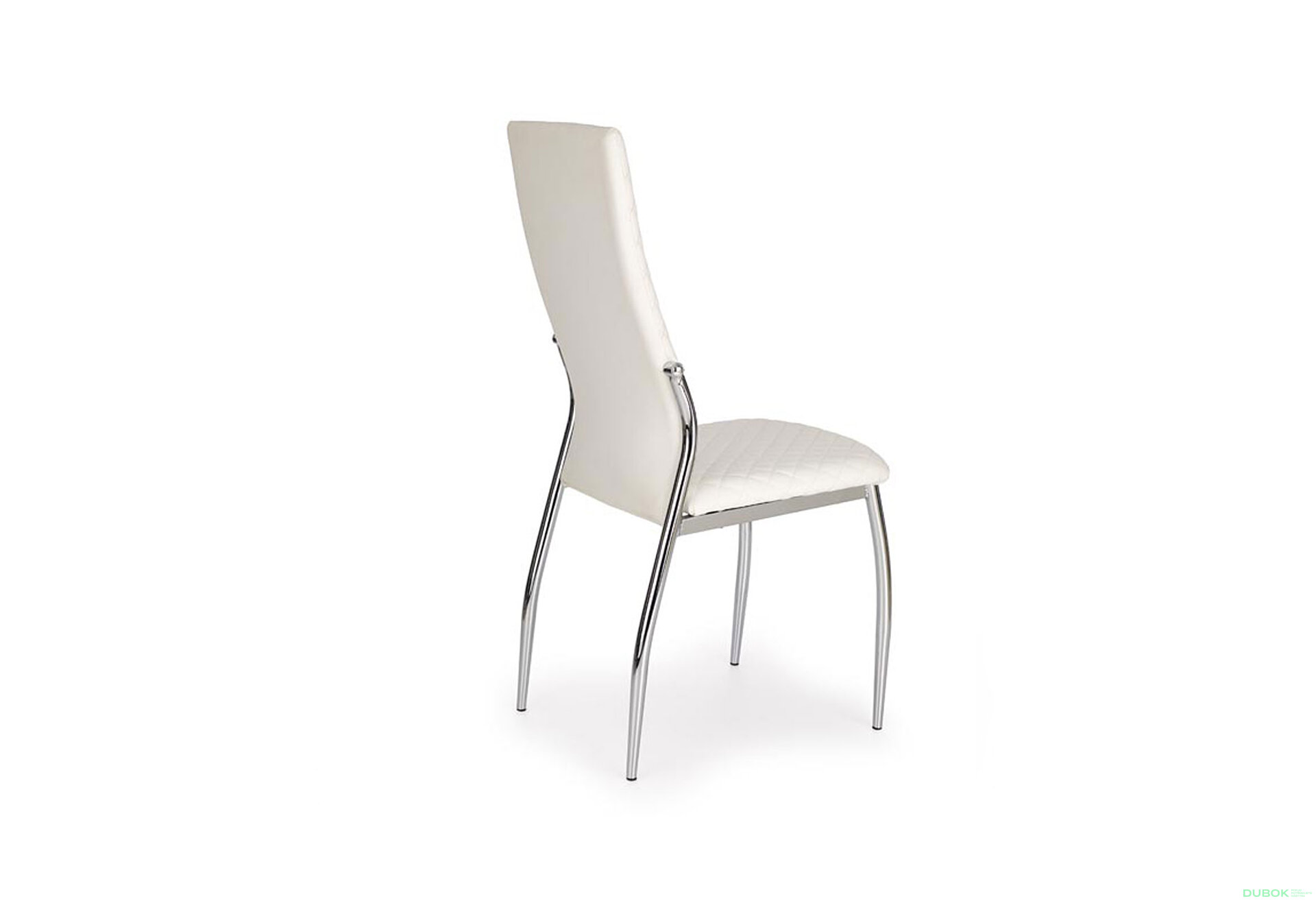 Obrázek 2 - Židle K238 chrom / bílá ekokůže
