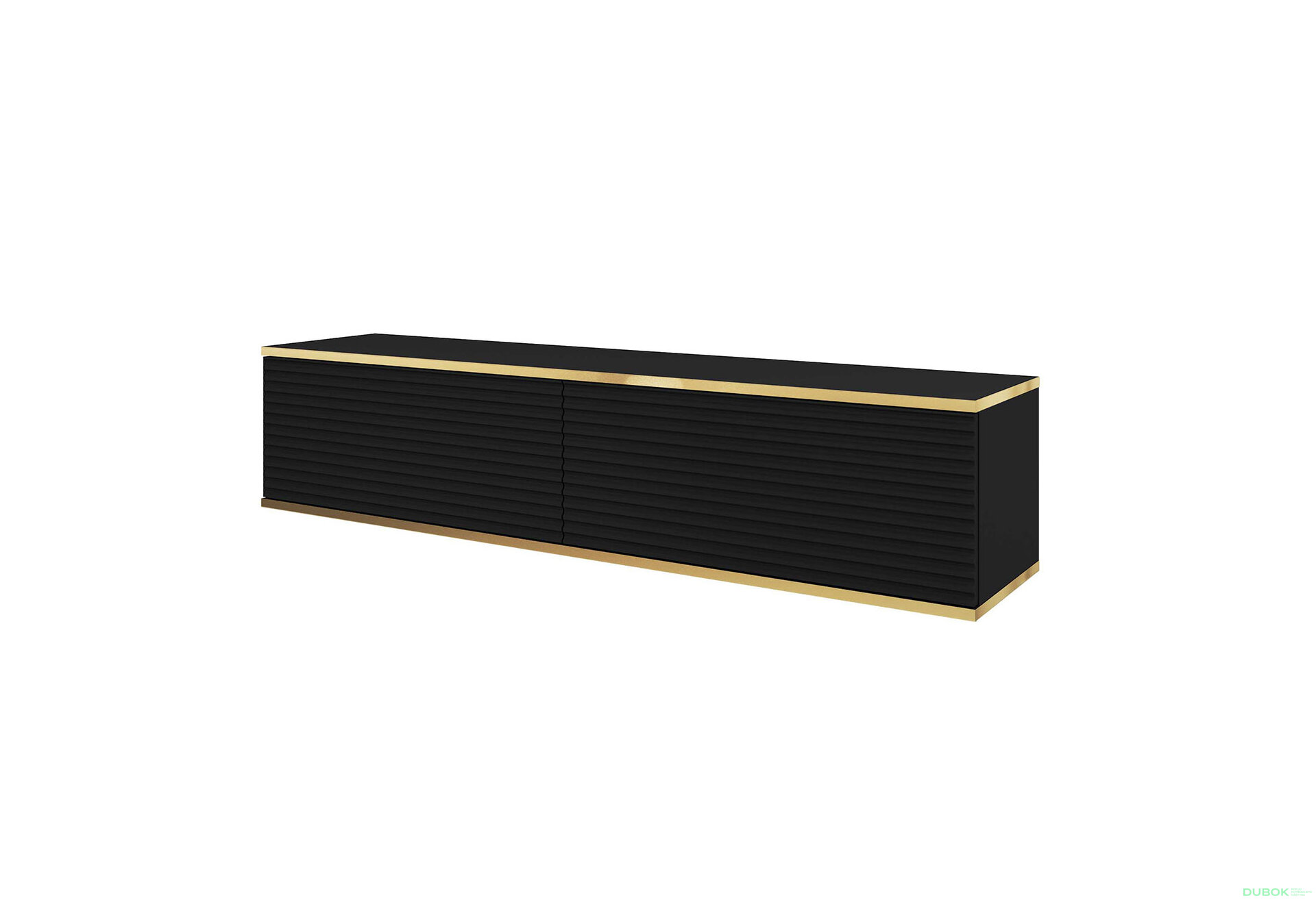 Obrázek 1 - TV stolek RTV 135 MDF černý Oro