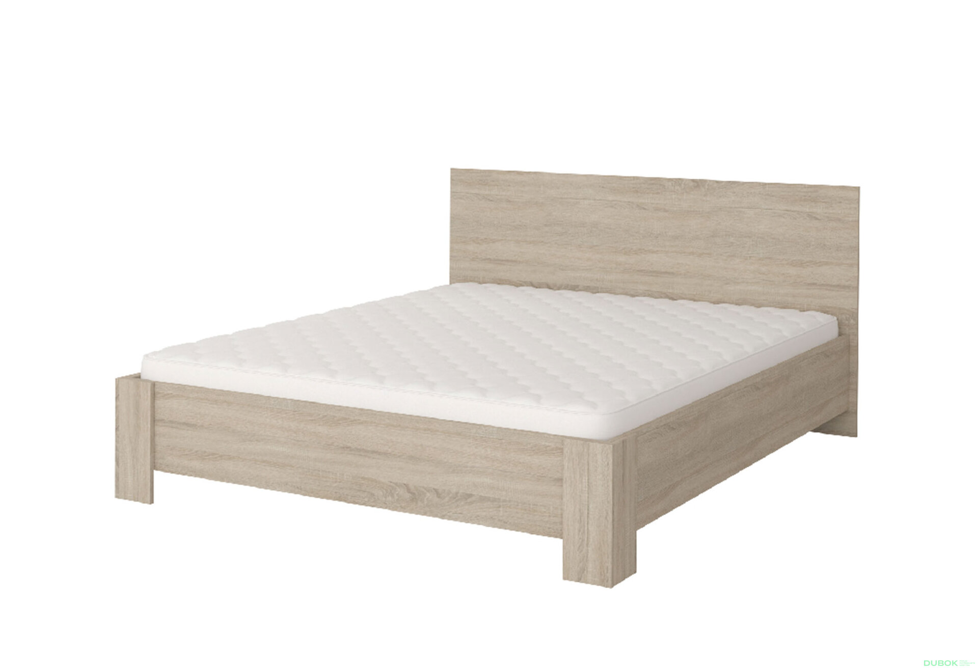 Obrázek 1 - Postel Mediolan 160x200 dub sonoma Idczak meble
