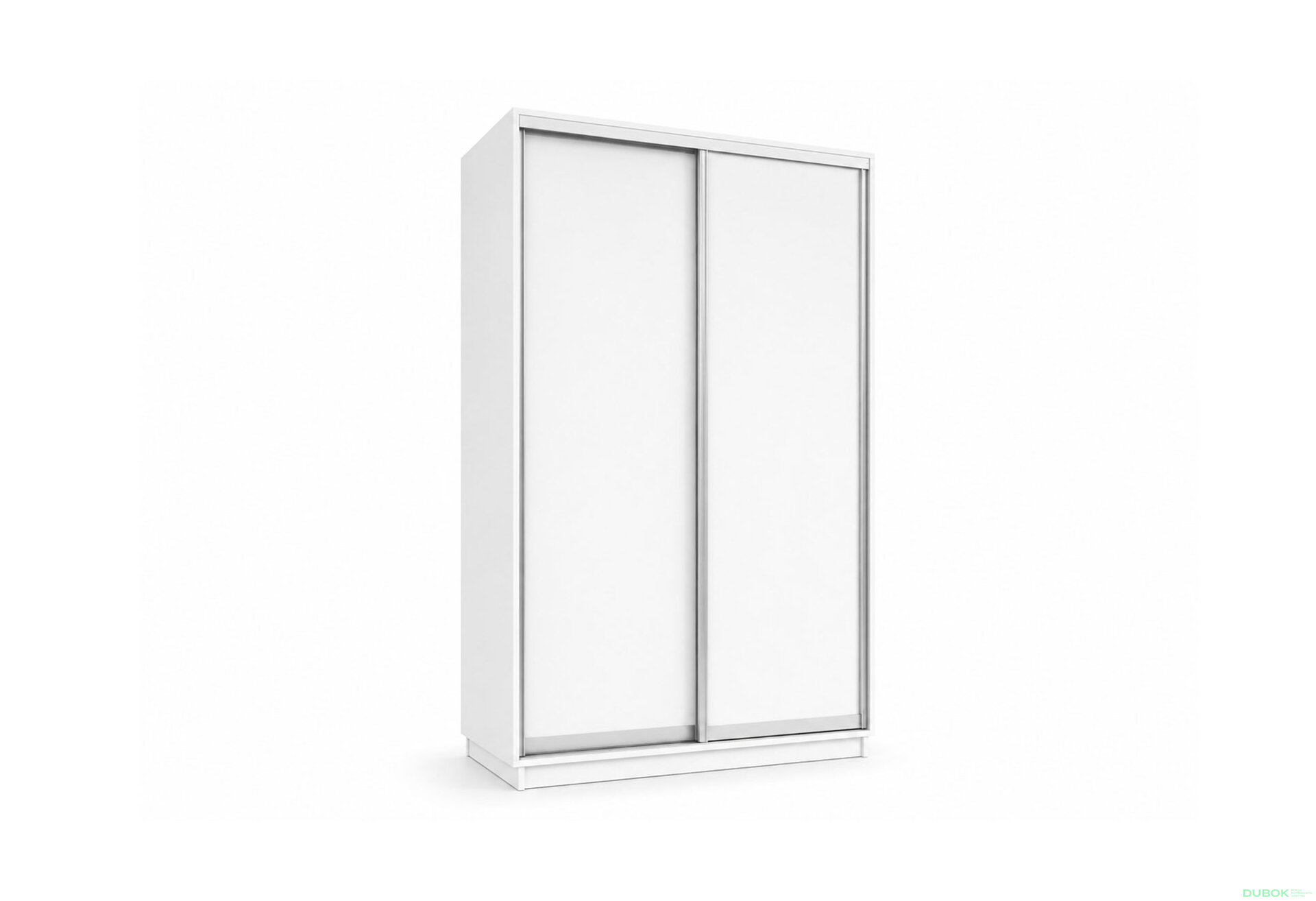 Obrázek 1 - Skříň s posuvnými dveřmi 1500x2200x600 2LTD Nymphea Alba, profil stříbrný