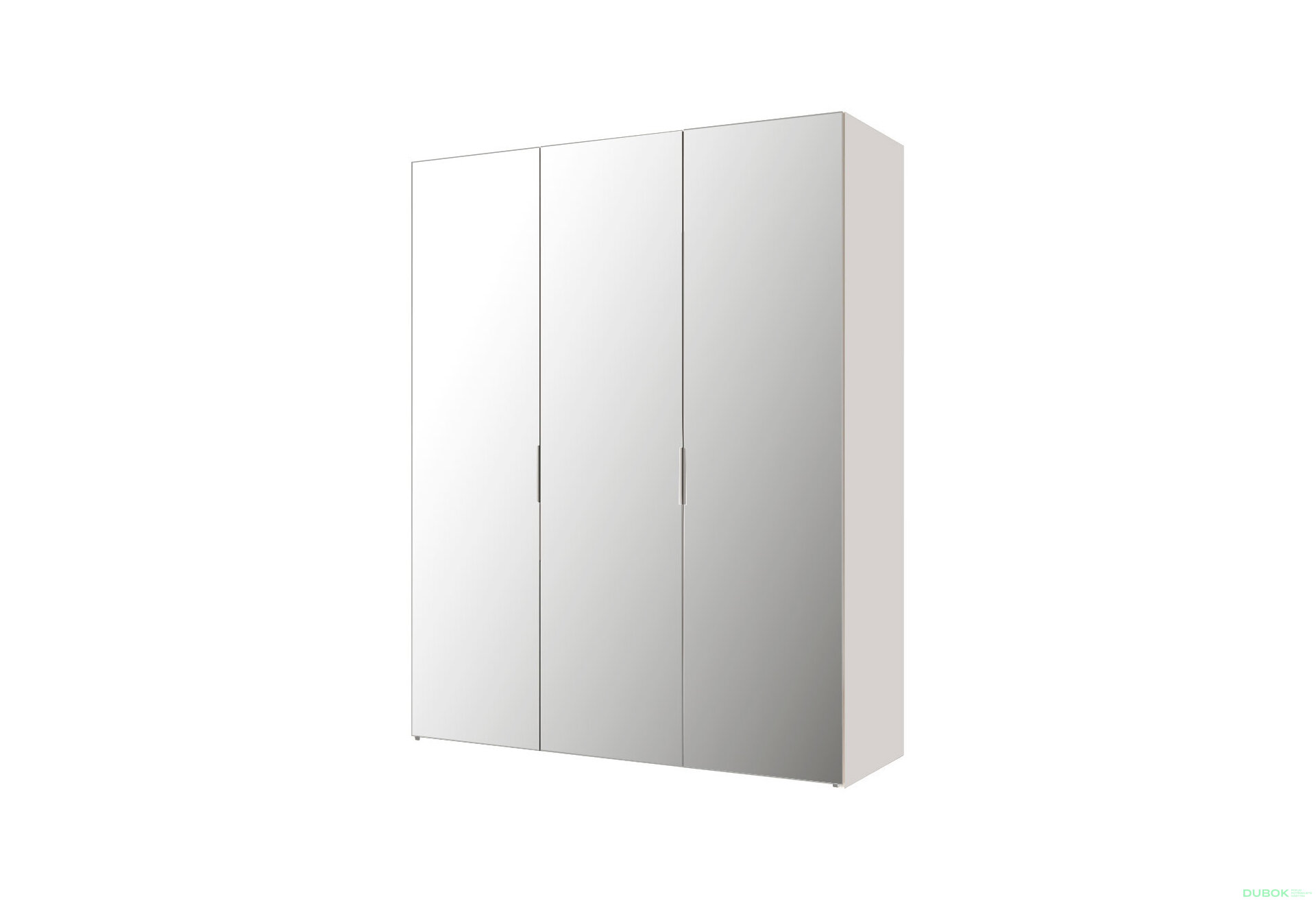 Obrázek 1 - Skříň 3D 150 Zrcadlo, korpus bílý AL Módulní skříň Modus