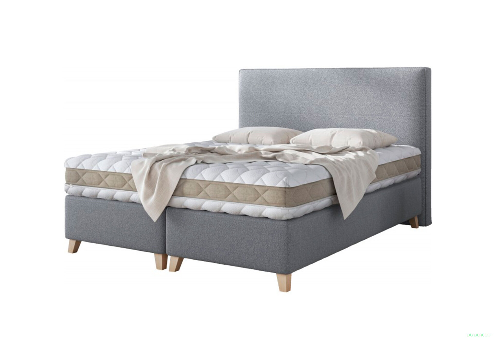 Obrázek 1 - Postel Dino 160x200 Castel 89 Davis E10 Buk s roštem, úložným prostorem