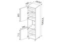 Obrázek 2 - Předsíň 60PД/2320 trouba levá Millenium